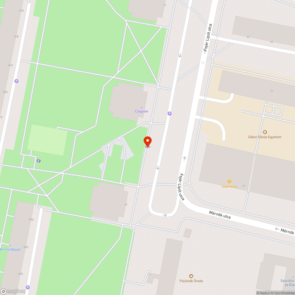 Sérült keret bejelentés helye