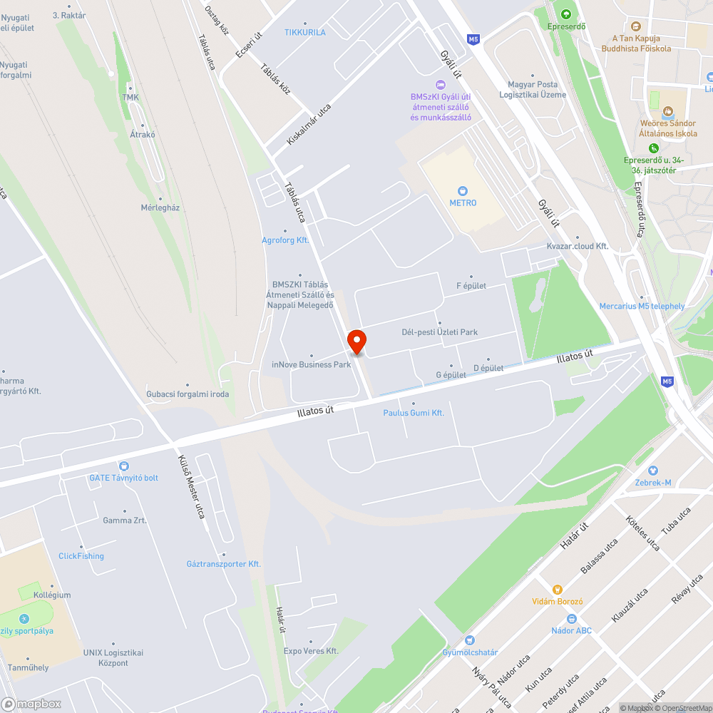 Vicces kedvű Budapest Közút bejelentés helye