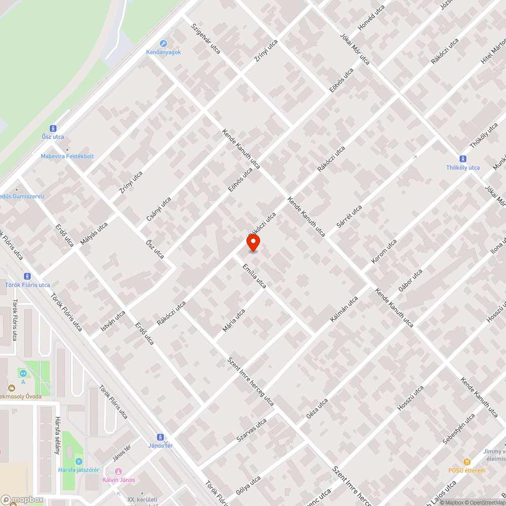 Pocsék járdaszakasz bejelentés helye