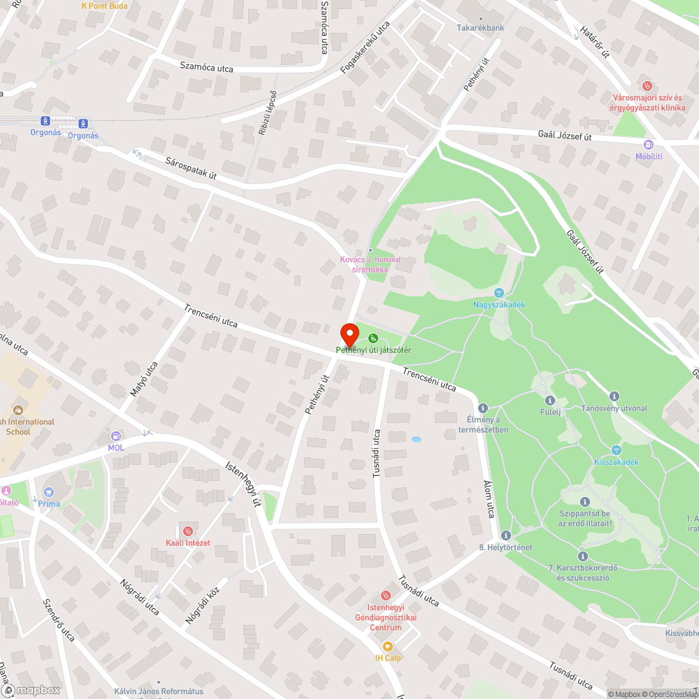 Játszótéri kerticsap széle bejelentés helye