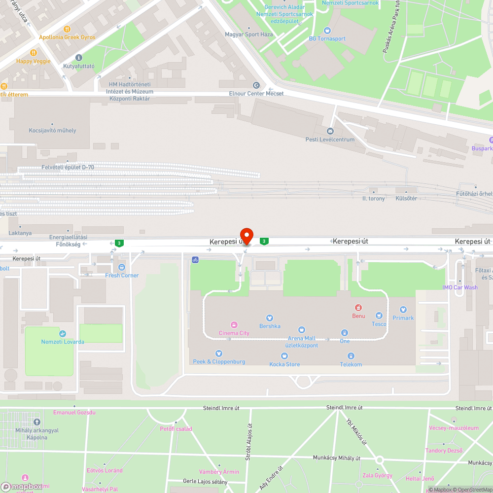 Zöld nem világít bejelentés helye