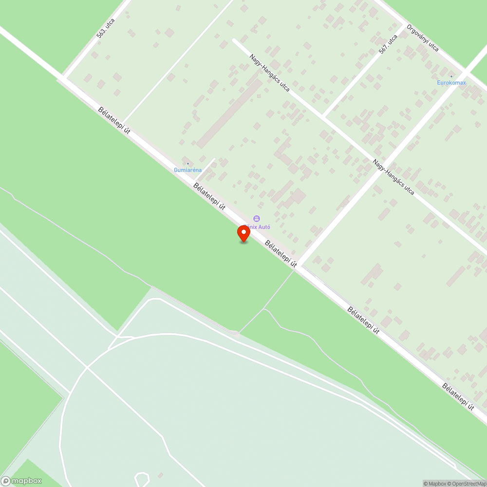 Közterületen tárolt jármű bejelentés helye