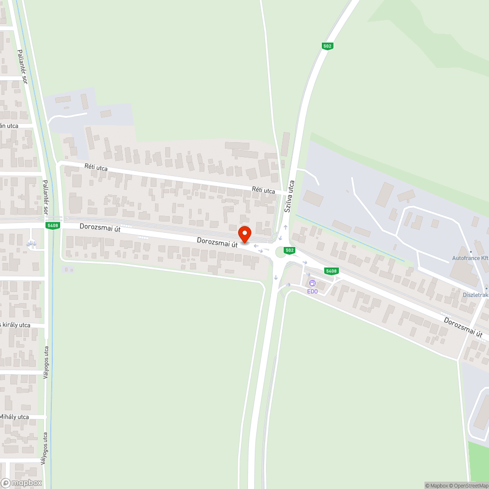 Kidőlt tájékoztató tábla bejelentés helye