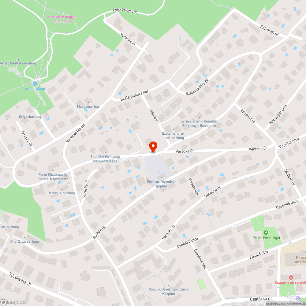 Parlagfű bejelentés helye