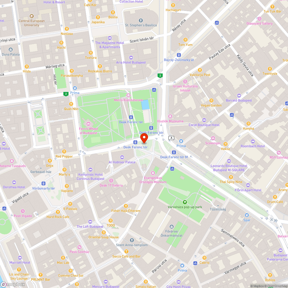 Hiányzó padok bejelentés helye