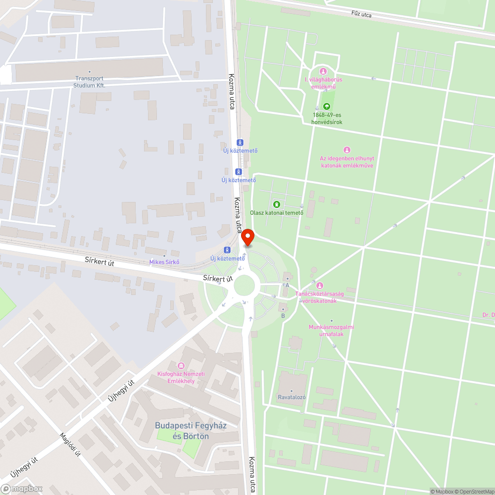 Nagyon kopott pad az Új köztemető buszmegállóban bejelentés helye