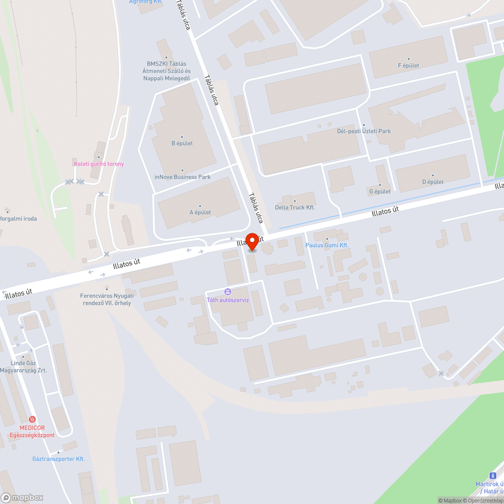 Elfordult, meggörbült tábla bejelentés helye