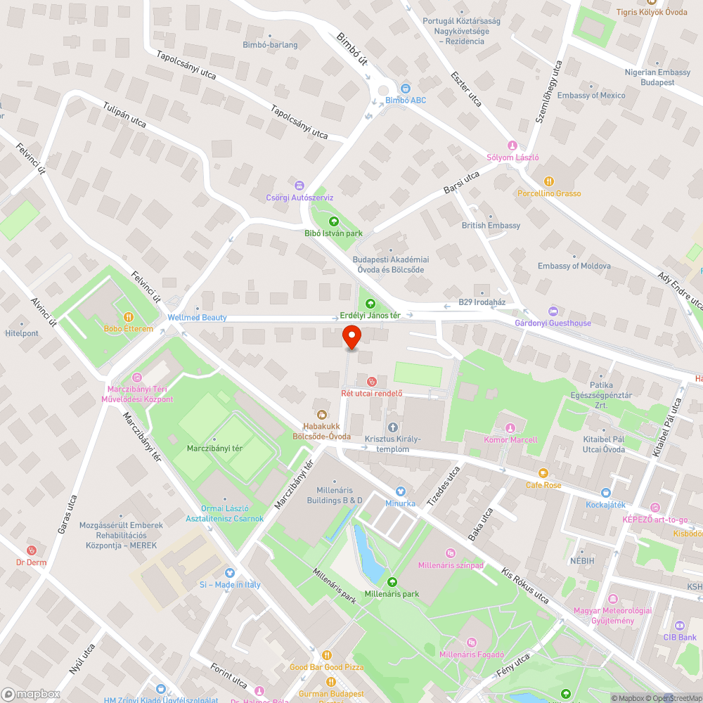 Kutyasétáltatás bejelentés helye