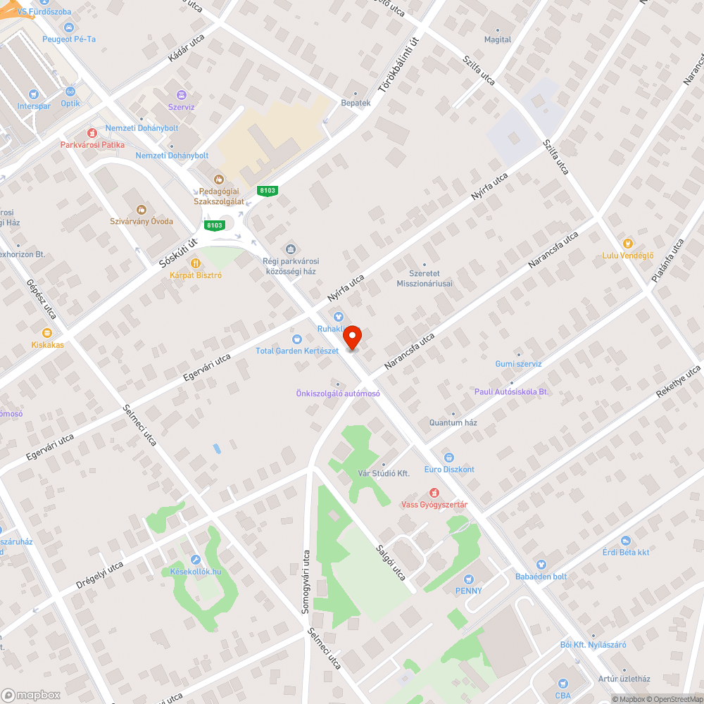 Szemetes árok bejelentés helye