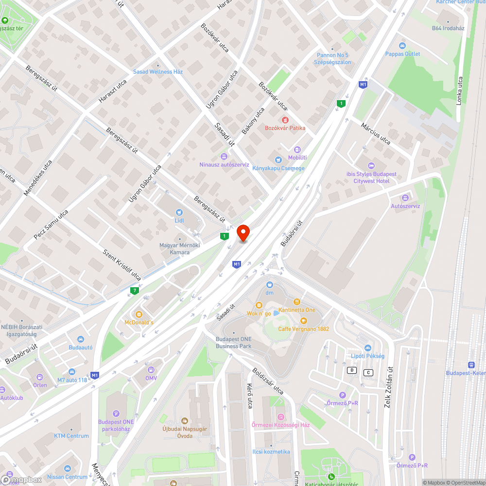 Foltos járda Budaörsi úti gyalogos aluljáró bejelentés helye