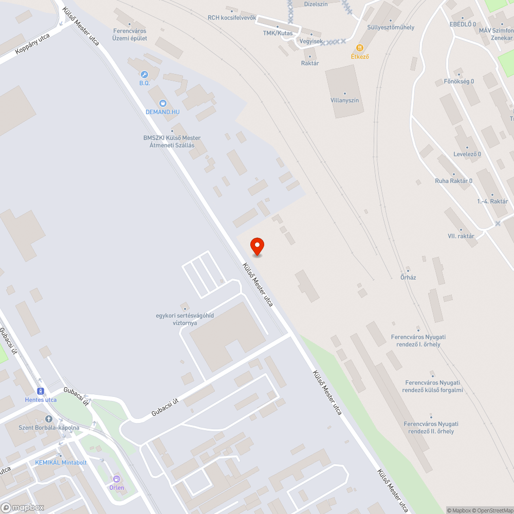 Kiálló fedlap bejelentés helye