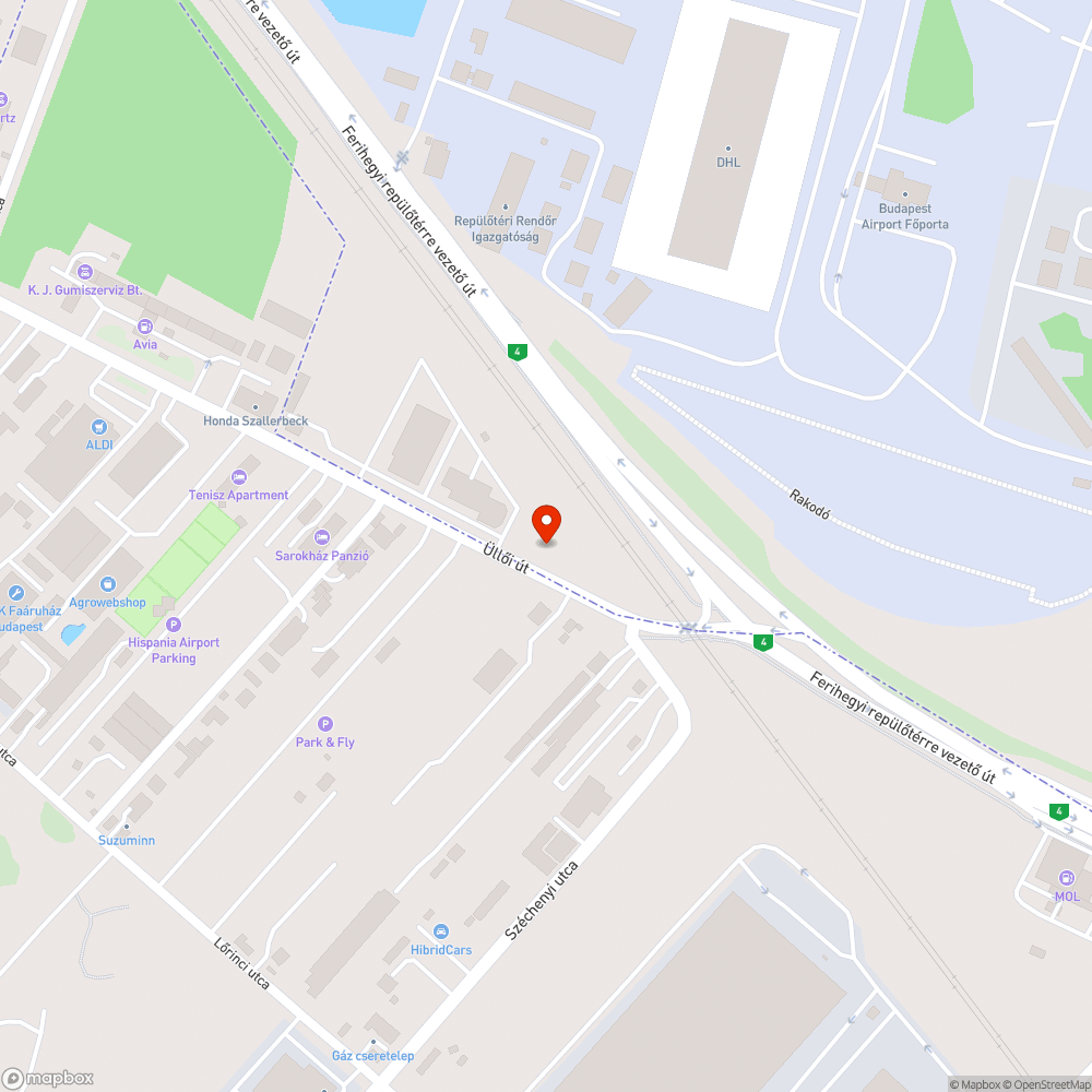 Üllői út vége bejelentés helye