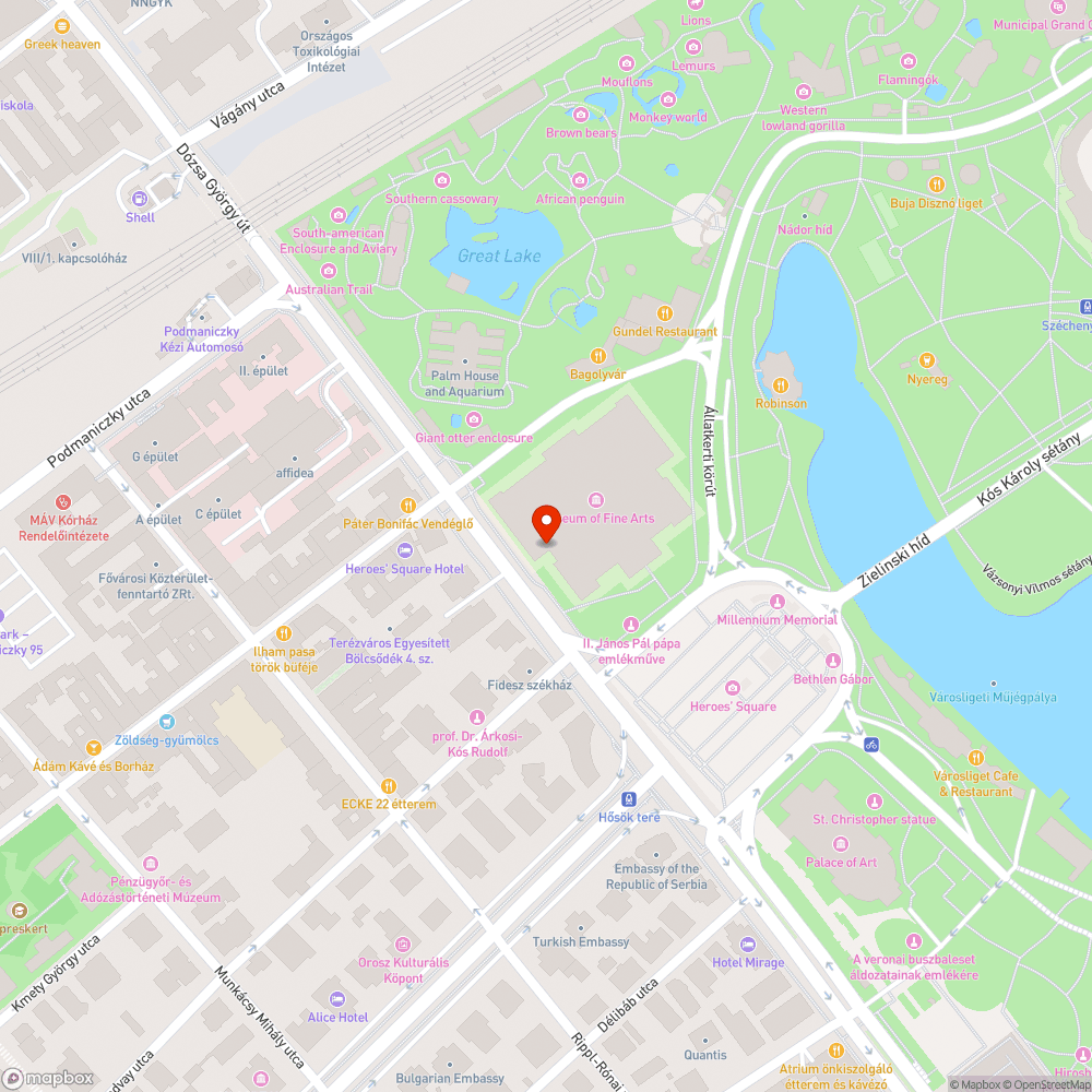 Kiszáradt fa bejelentés helye