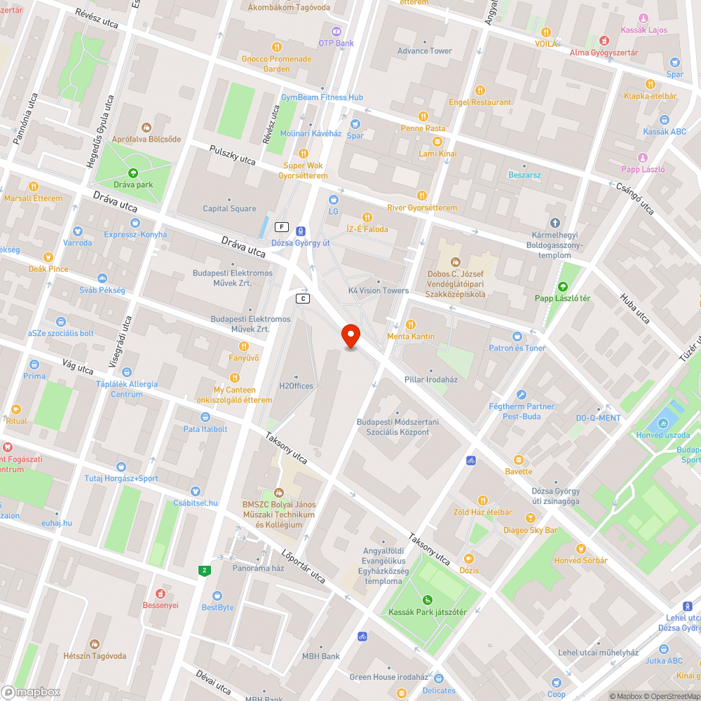 OSB lap bejelentés helye