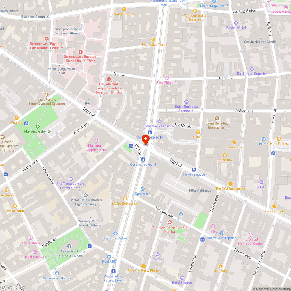 Szétesett citylight bejelentés helye