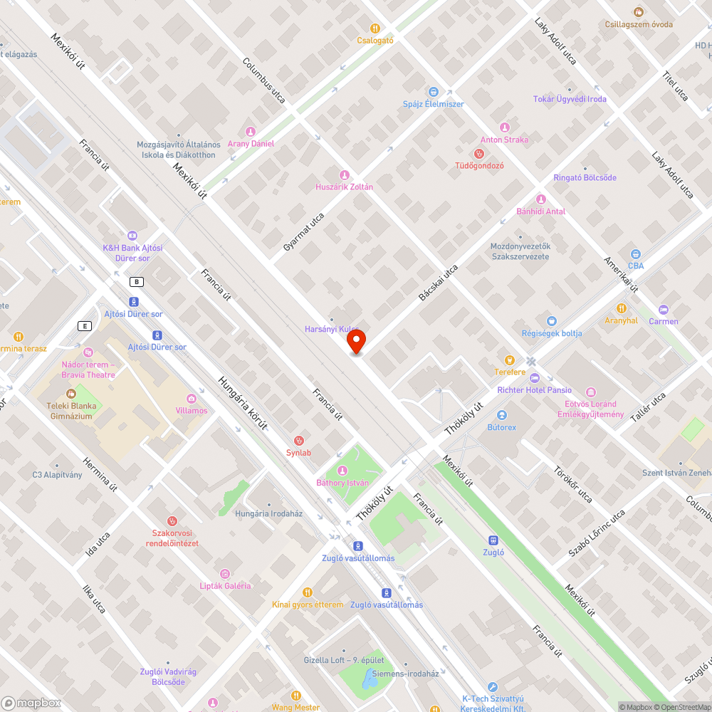 Zajvédő fal Zuglóban bejelentés helye