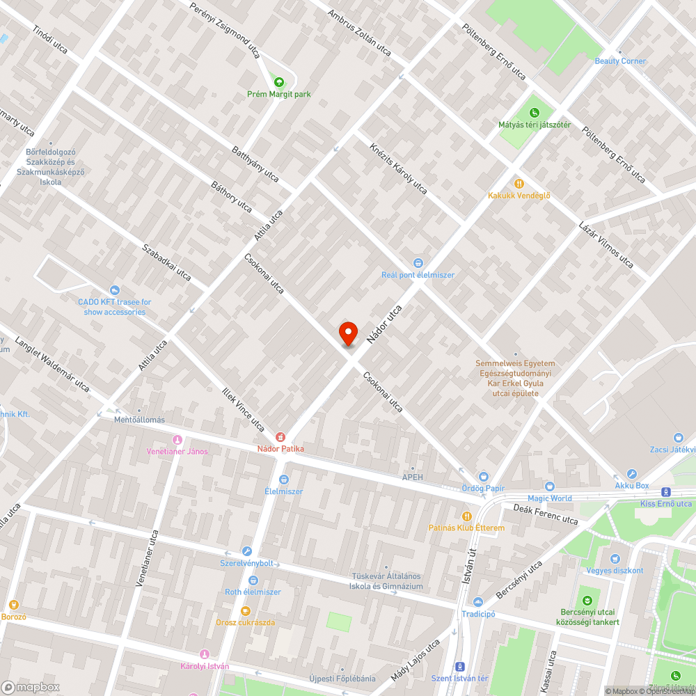 Gondozatlan közterület bejelentés helye