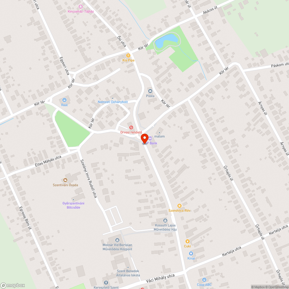 Vízelvezetés bejelentés helye