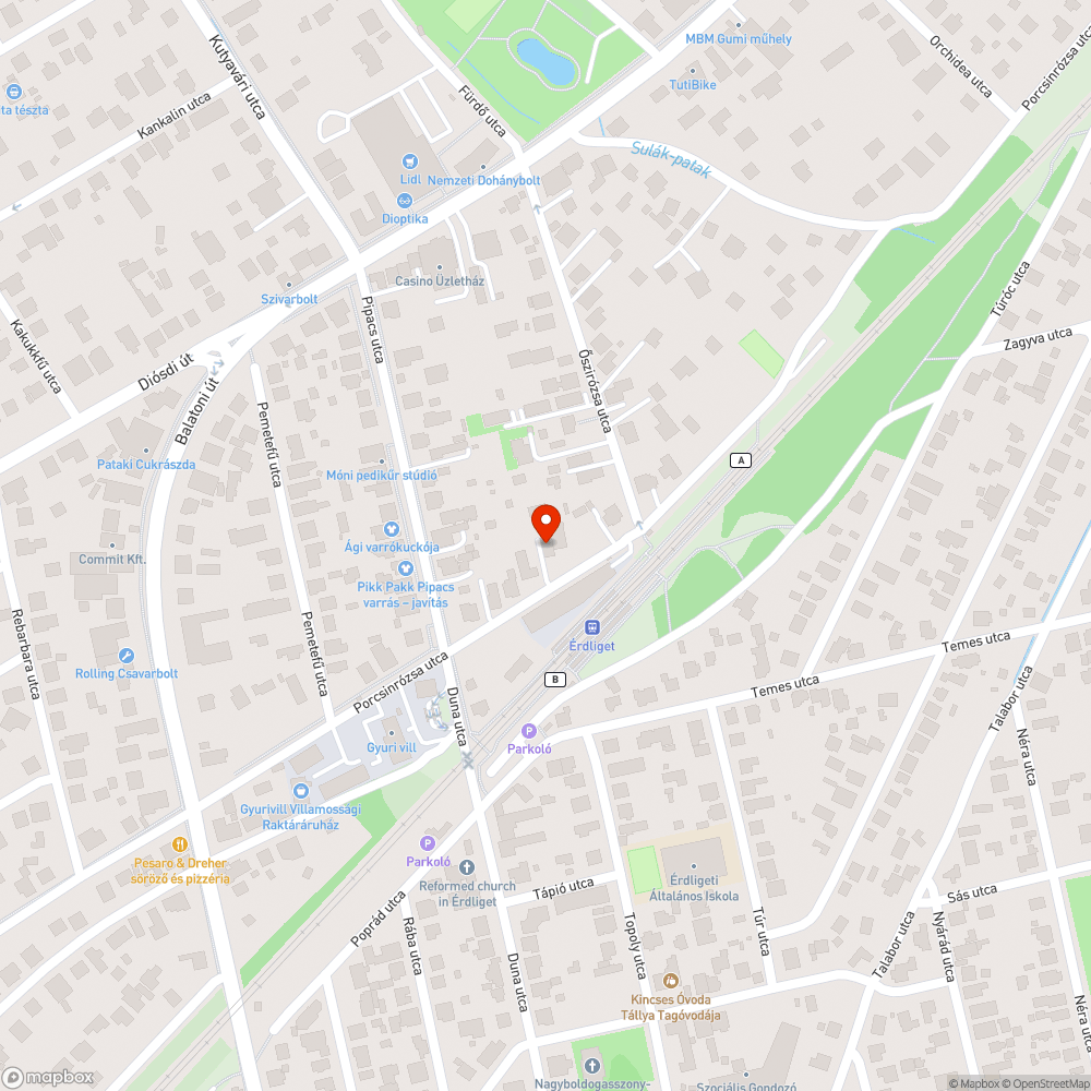 Hangos utcai elektromos szekrény bejelentés helye