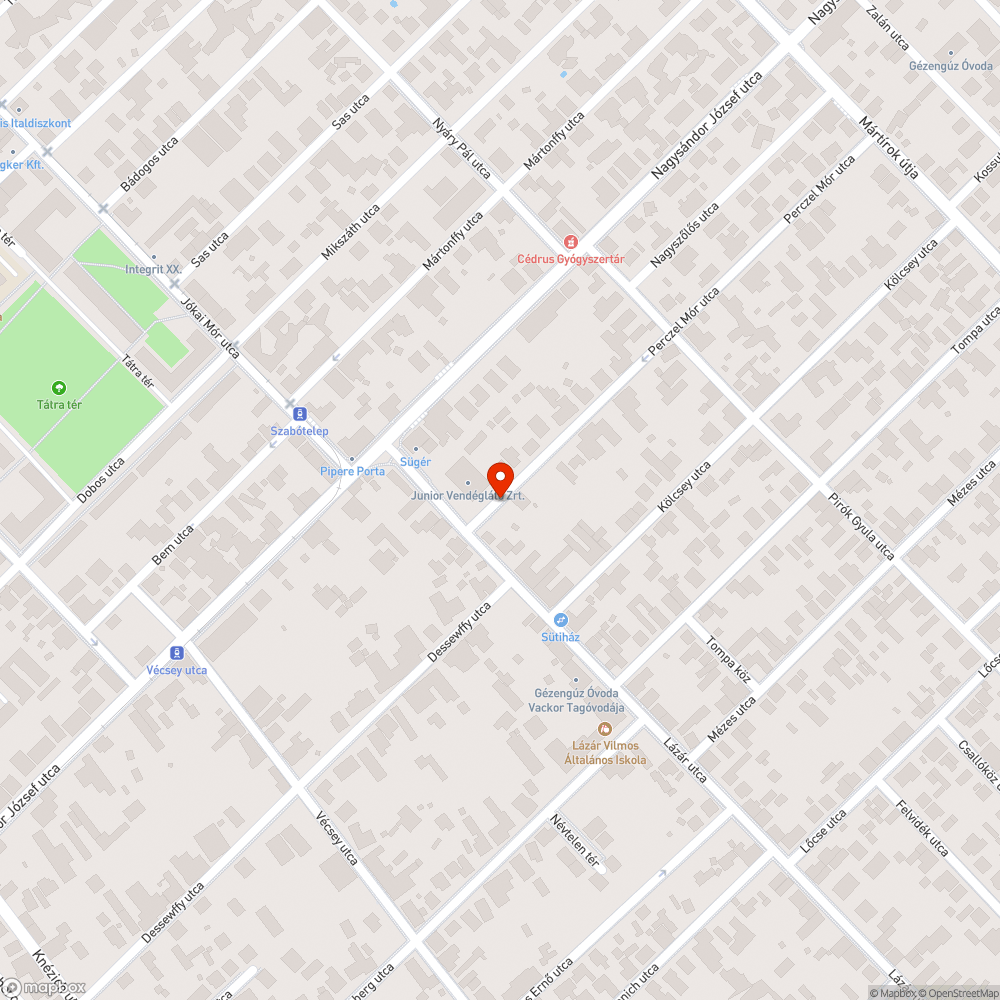 Közterületen szemét bejelentés helye