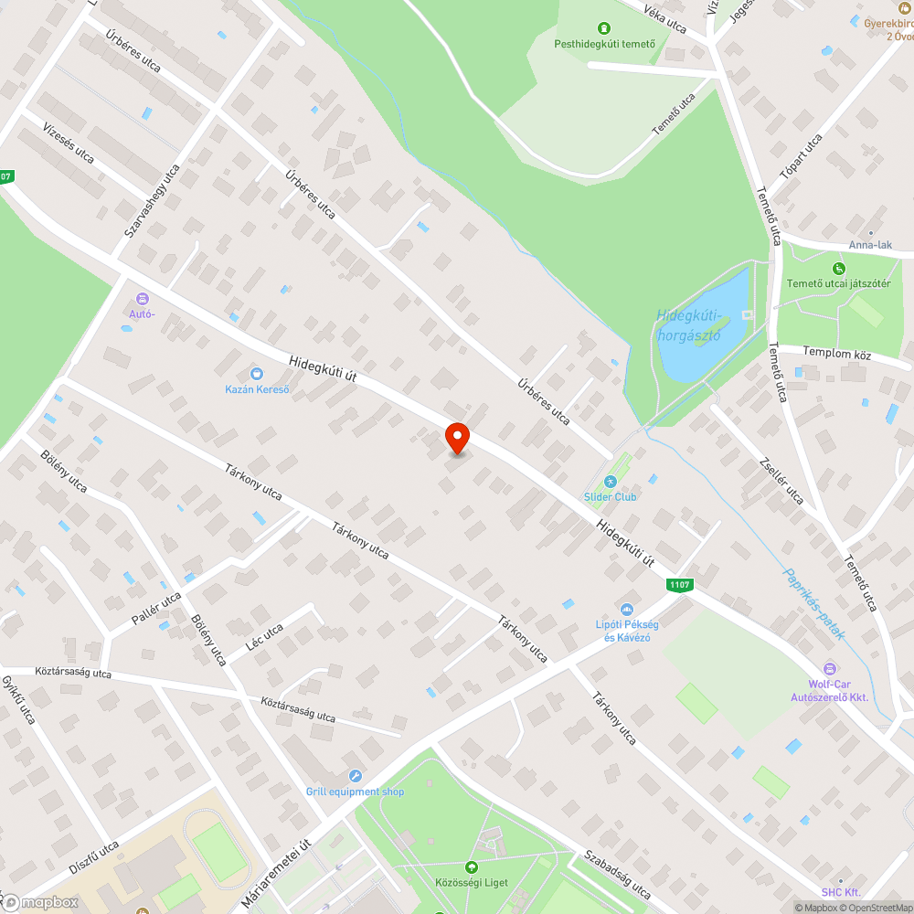 Gödör a járdán bejelentés helye