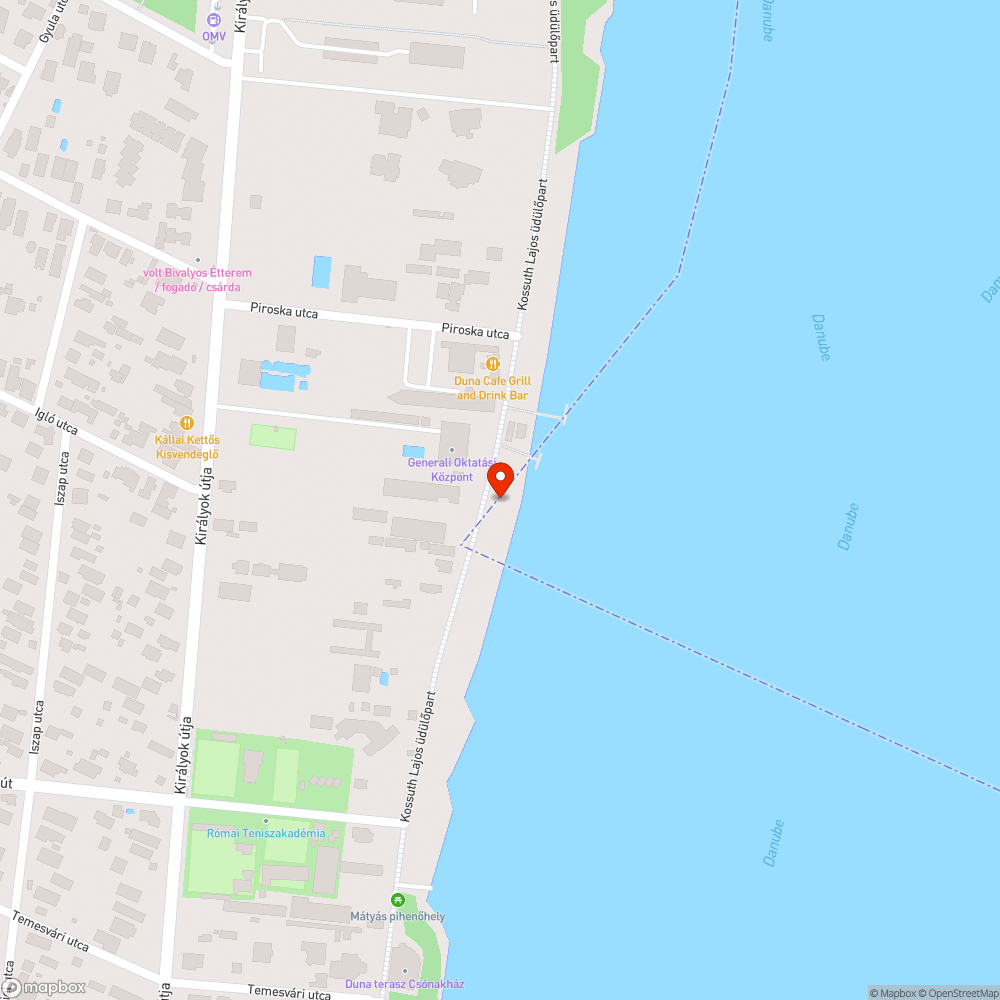 Törmelék és szemét a vízparton bejelentés helye