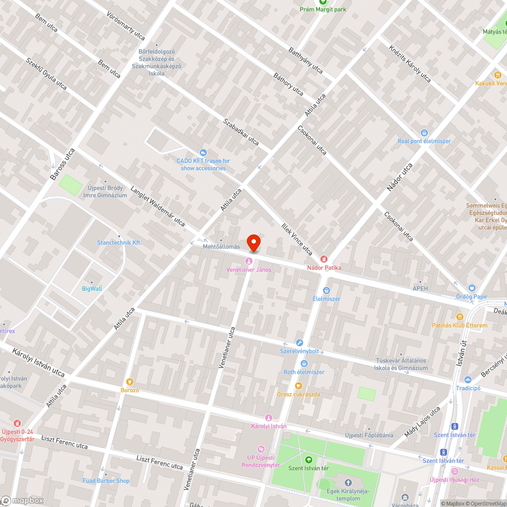 Hiányzó fa hely EGYMI iskola mellett bejelentés helye