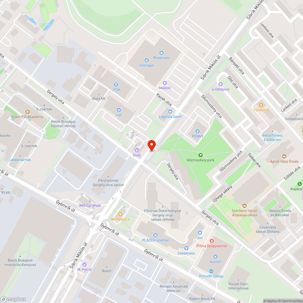 Süllyedő bicikli út bejelentés helye