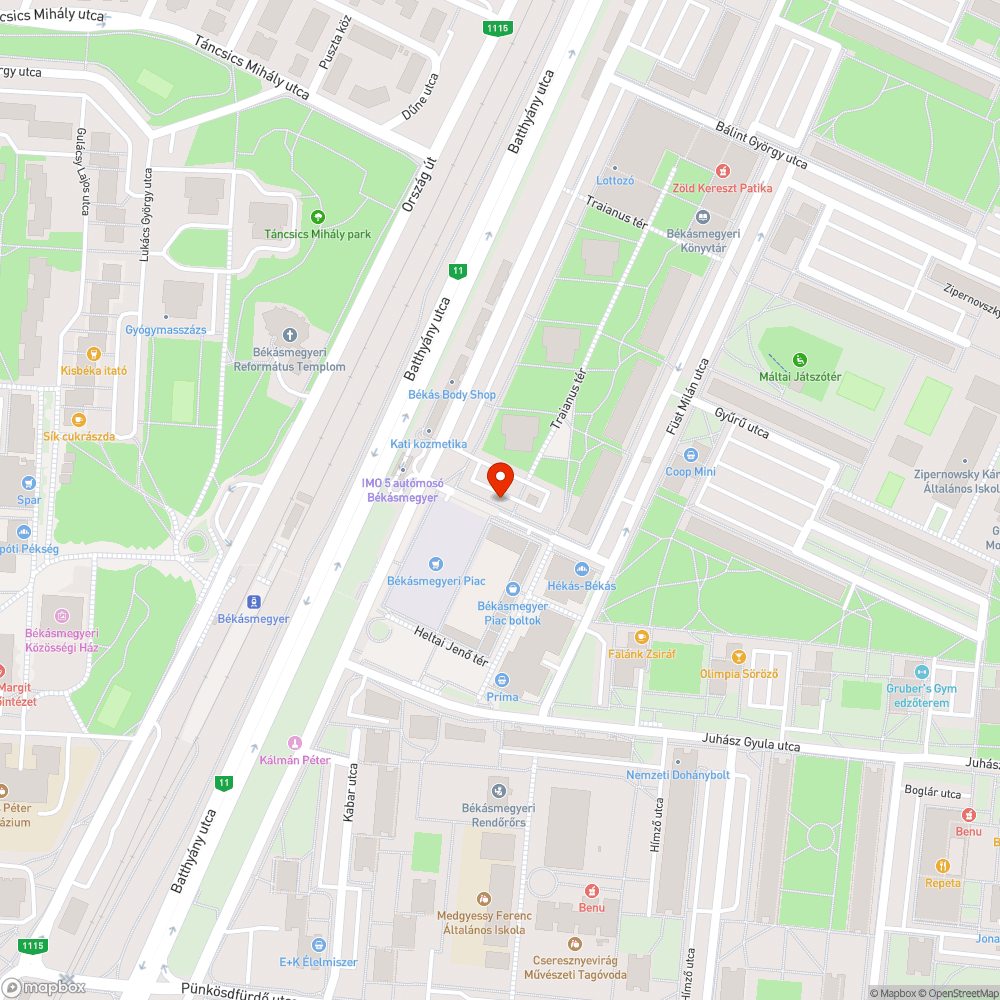 Bűzölgő szemetes bejelentés helye