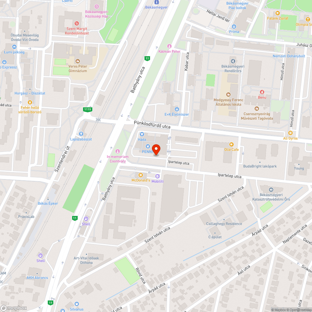 Szétesett közműszekrény bejelentés helye