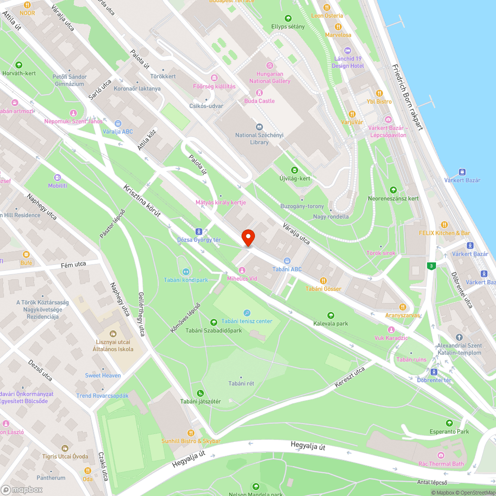 Visszatérő járdán parkolás bejelentés helye