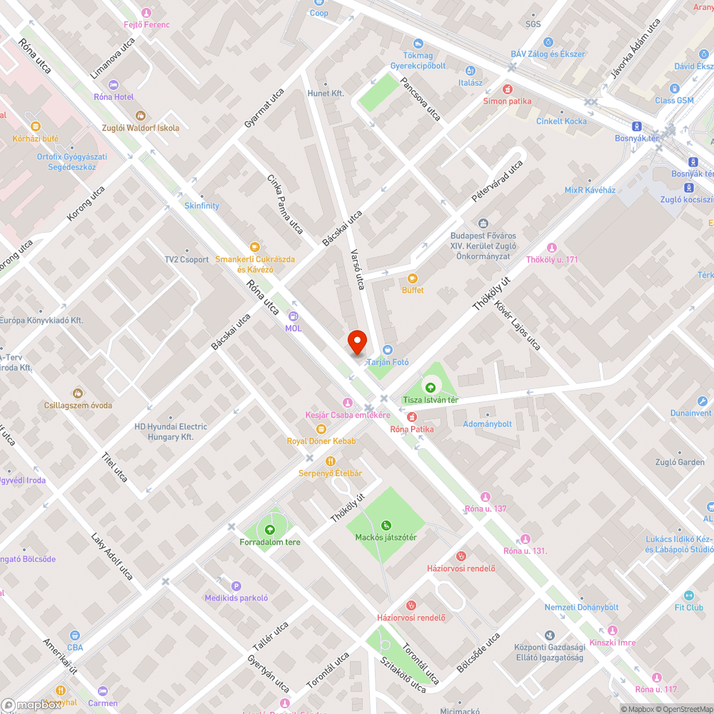 Túlburjánzott bokrok bejelentés helye