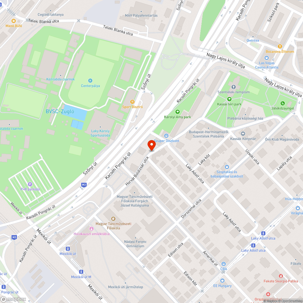 Roncs bejelentés helye