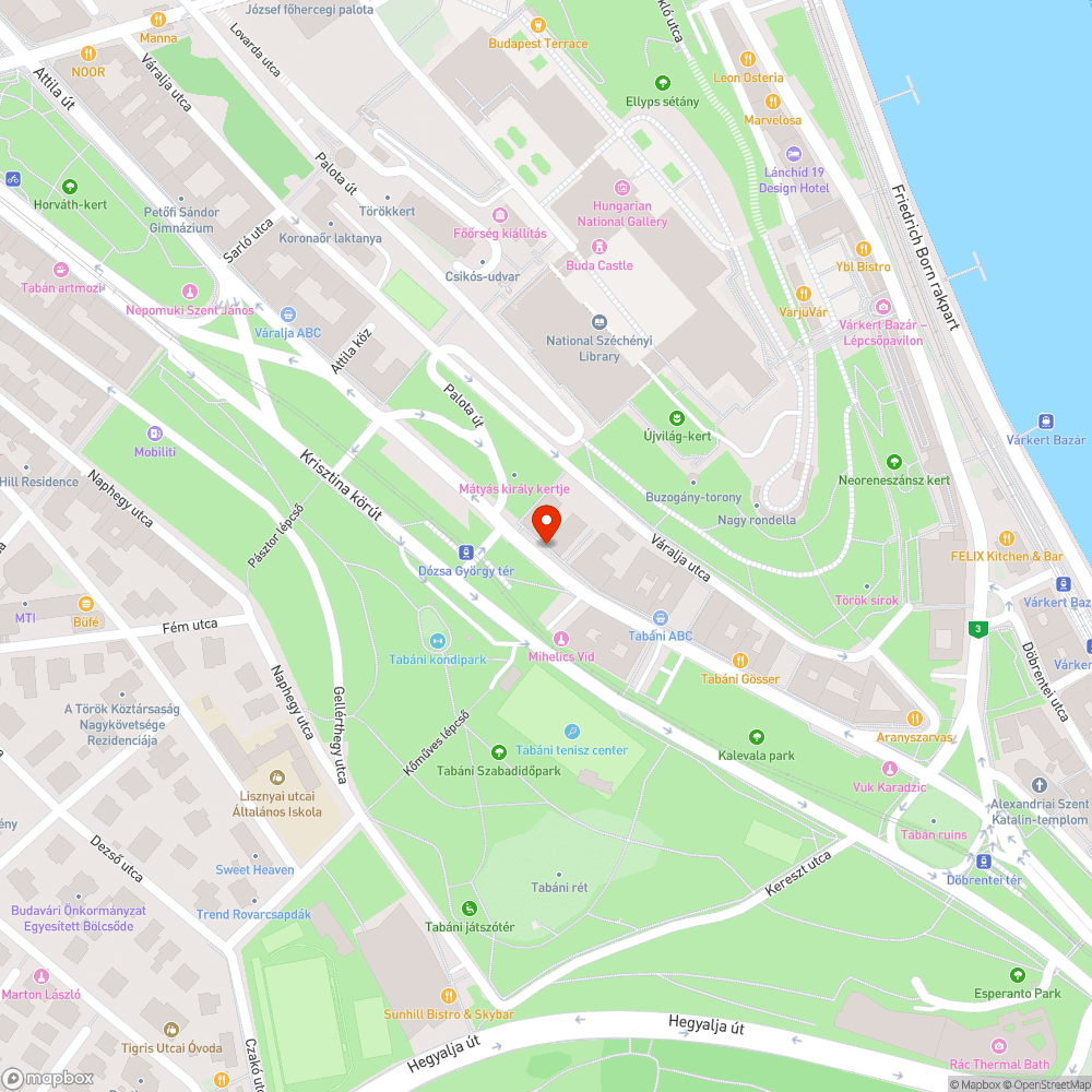 Kuka a bokorban bejelentés helye