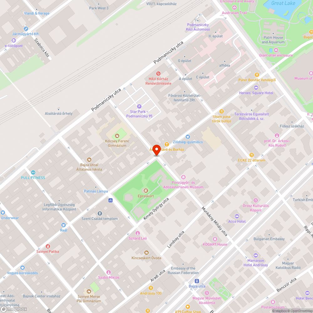 Lekopott zebra bejelentés helye