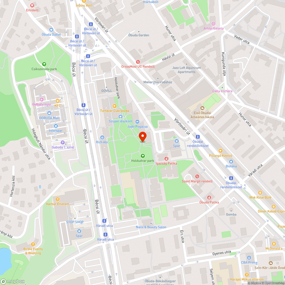 Kiszáradt fák bejelentés helye