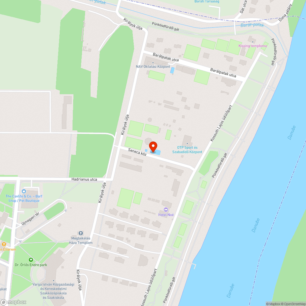 Kátyú bejelentés helye