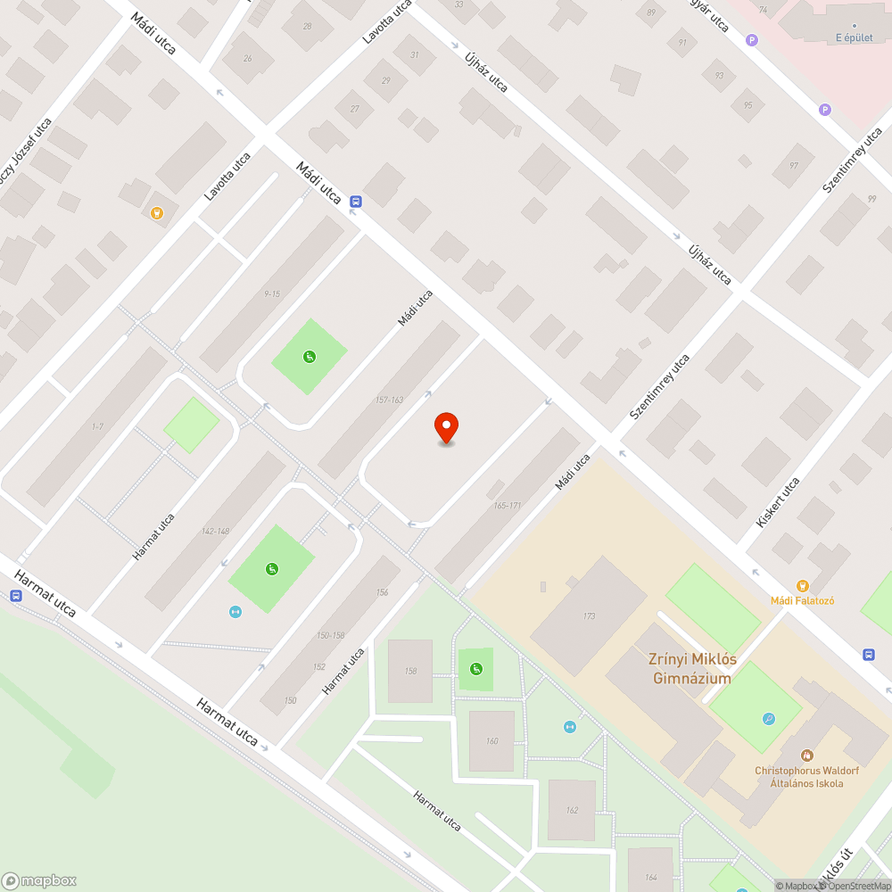 Kidőlt kuka bejelentés helye