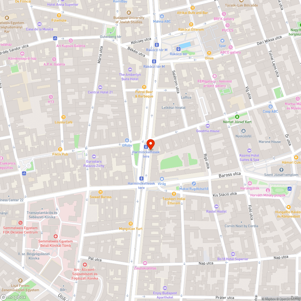 Kidőlt poller bejelentés helye