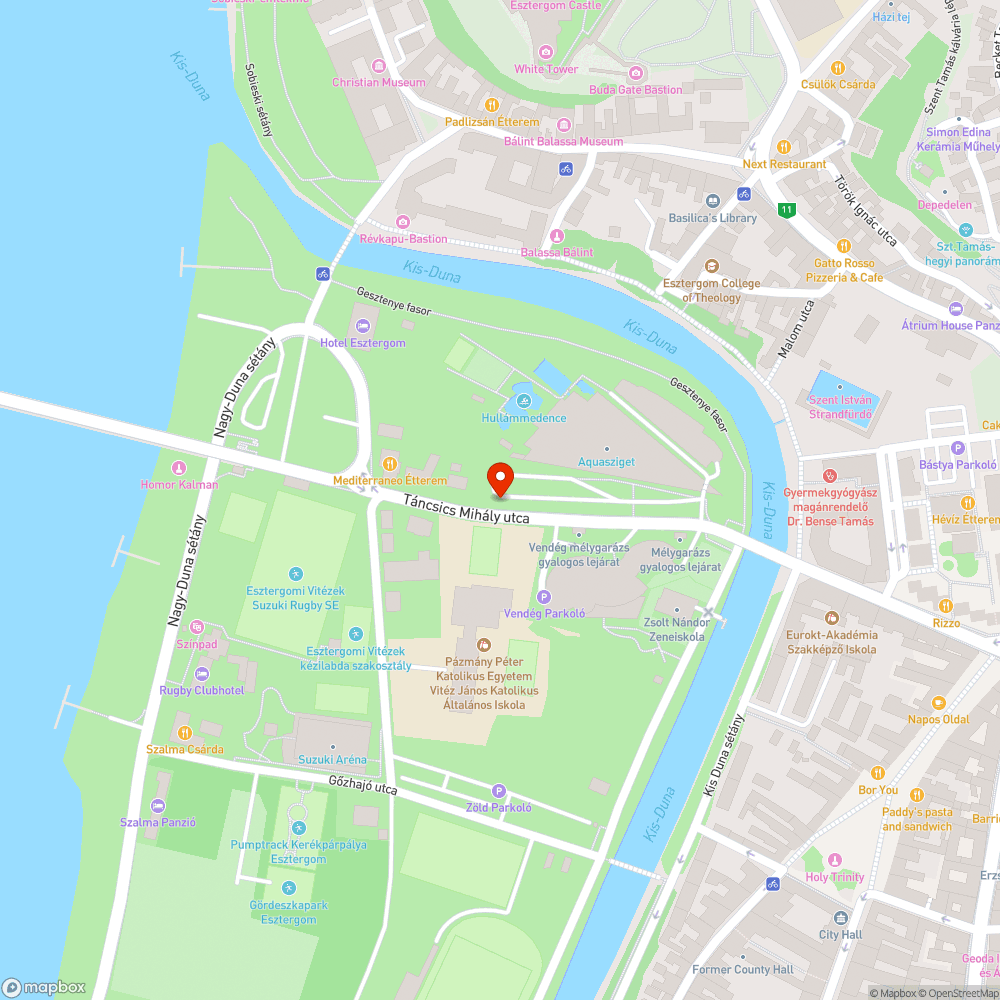 Kátyúk bejelentés helye