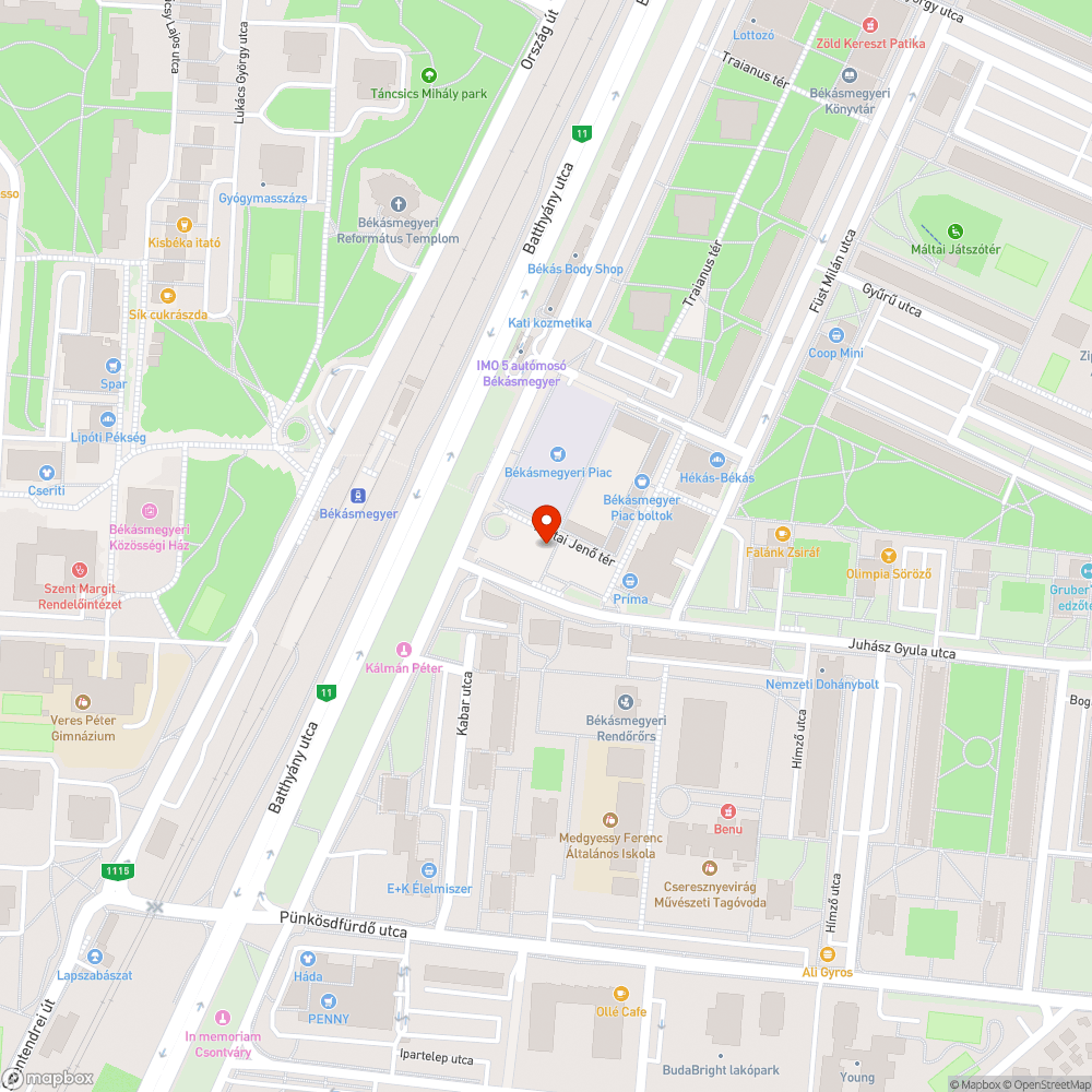 Hiányzó poller bejelentés helye