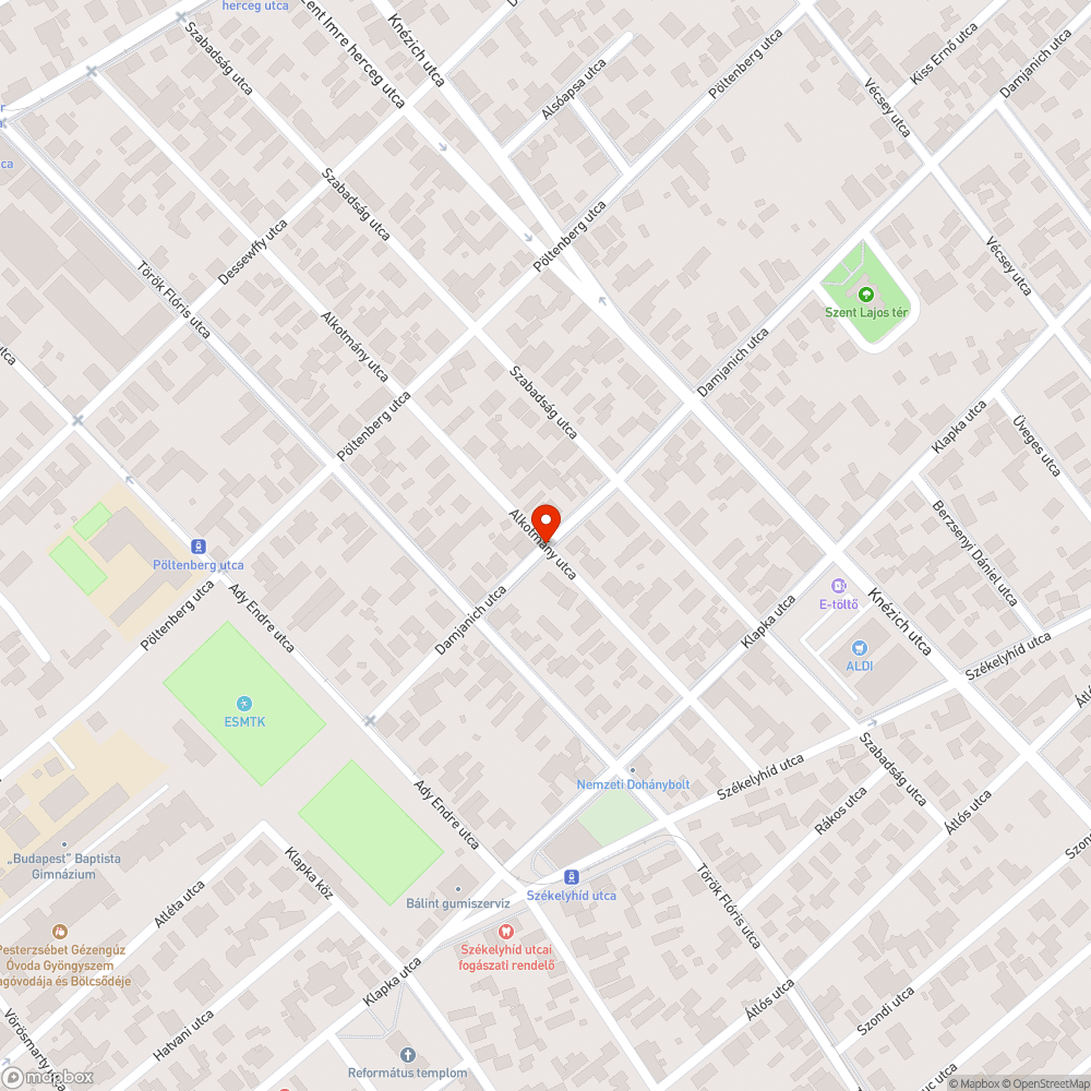 Láthatatlan "fekvőrendőrök" bejelentés helye