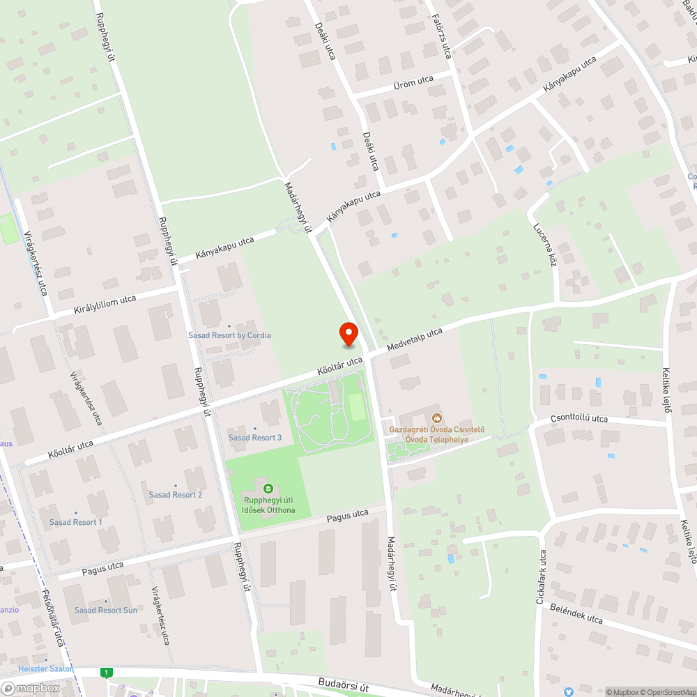 Elhagyott SX4 bejelentés helye