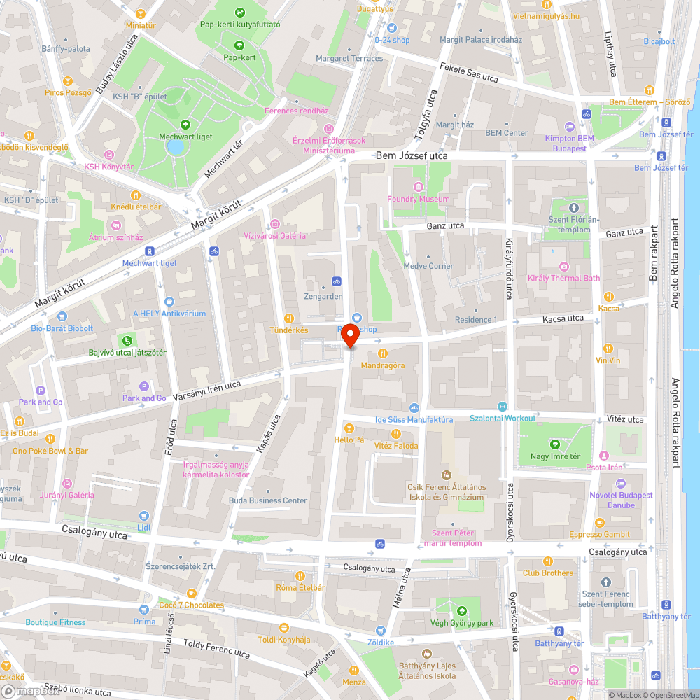 Hiányzó szemetes bejelentés helye