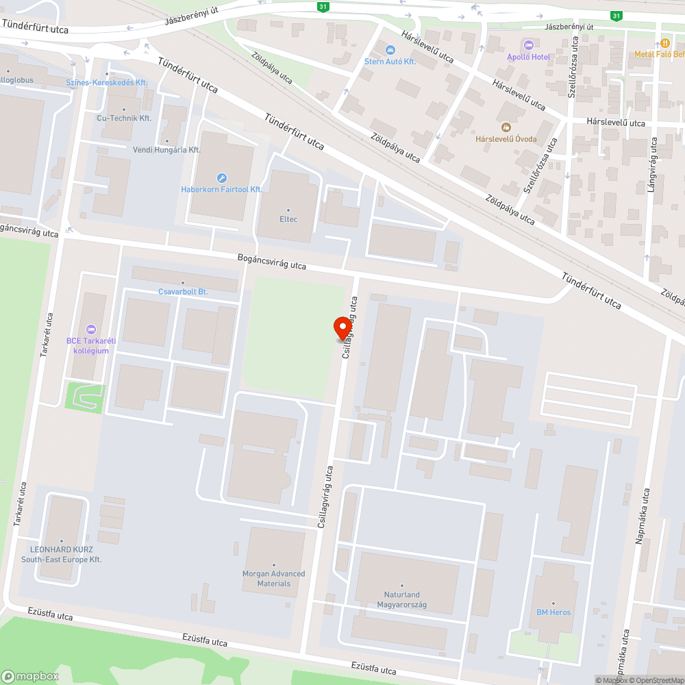 Minősíthetetlen úthálózat Kőbányán bejelentés helye