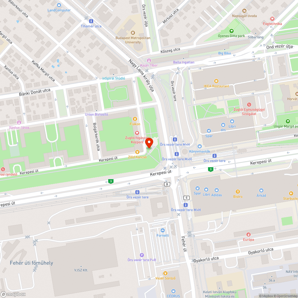 Elhagyott Kia bejelentés helye