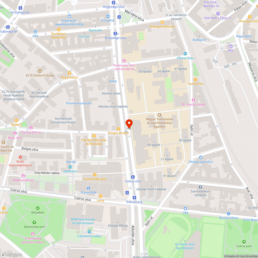 Megsüllyedt csatorna bejelentés helye