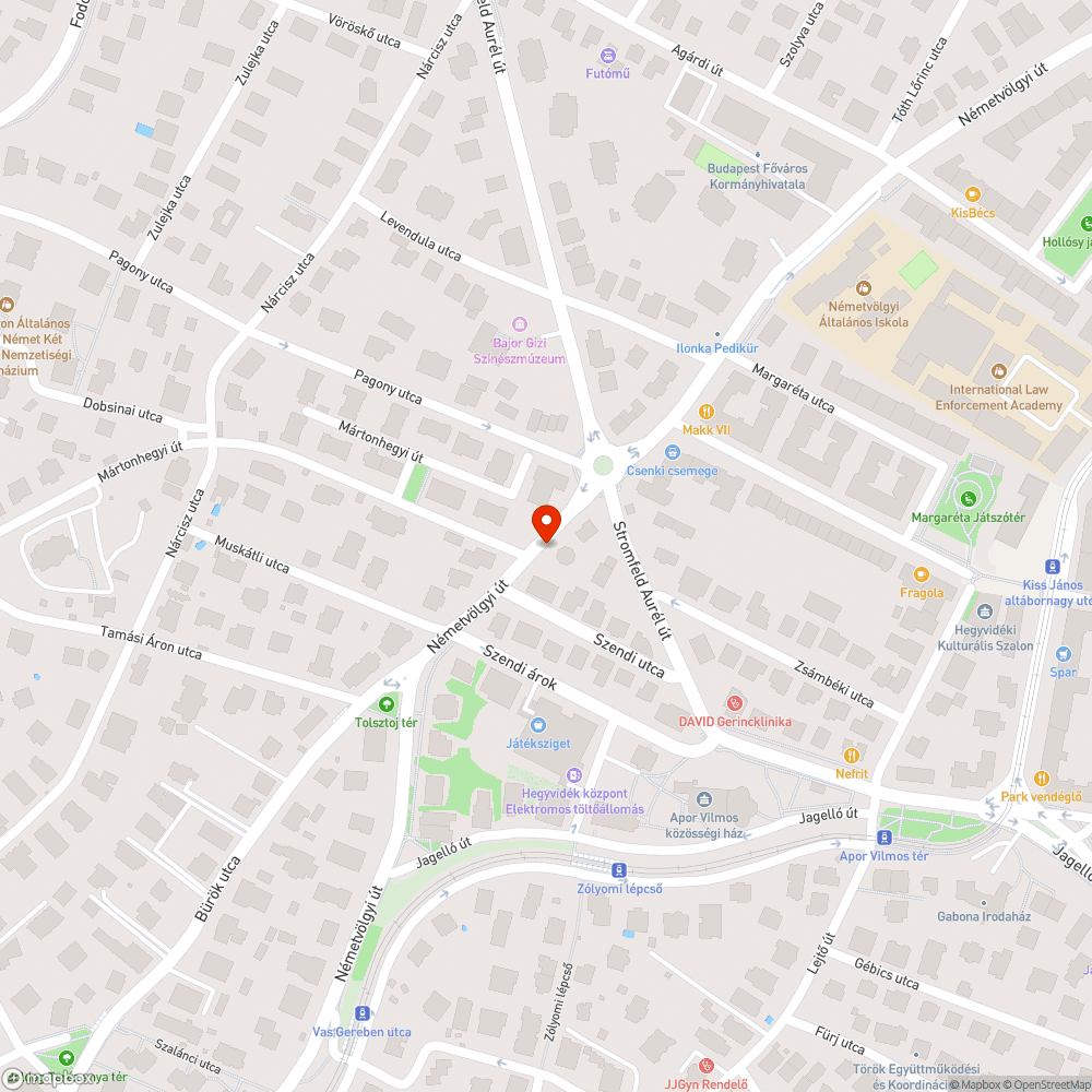 Sérült keret bejelentés helye