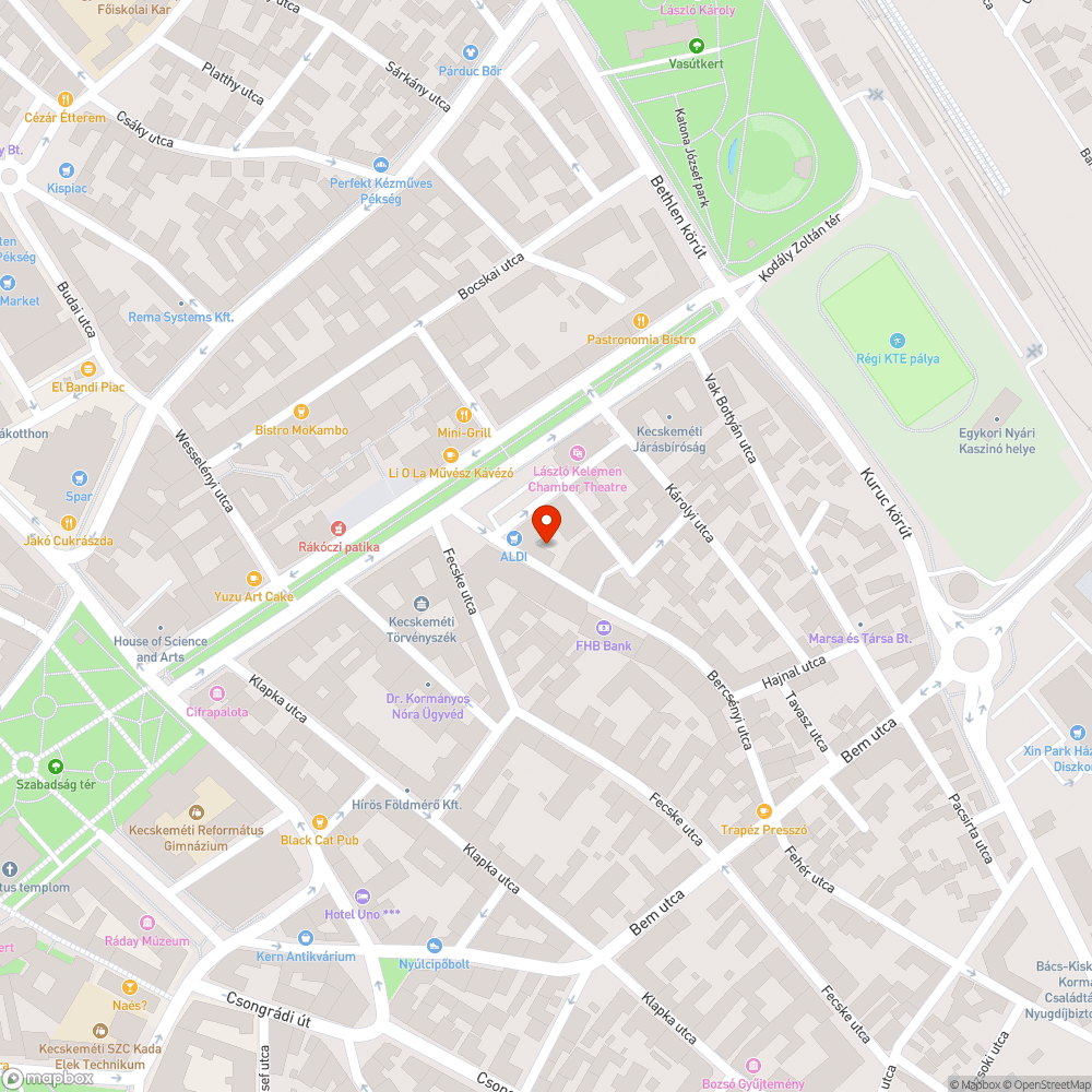 Kiálló fedlap bejelentés helye