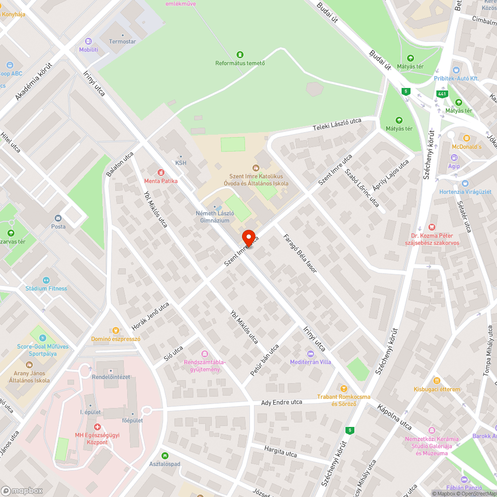 Felesleges tábla és oszlop bejelentés helye